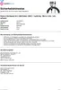 A document with product information and safety instructions. Produktbild-Vorschau