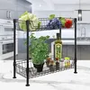 ONVAYA® Univerzálna kovová stojaca kuchynská polica | Náhľad obrázku produktu 7