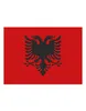 Printwear  | Fahne Albanien / 90 x 150 cm - Farbe: Albania Produktbild-Vorschau 4
