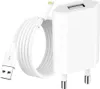 A white USB wall charger and a white Lightning cable are displayed against a white background. Podgląd zdjęcia produktu