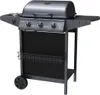 Tepro Hampton Gasgrill, 3 Brenner, 11 kW, Edelstahl Schwarz Produktbild-Vorschau 2