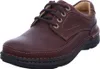 A single brown leather shoe is shown from a side-angle on a white background. Anteprima dell’immagine prodotto