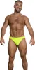 Garçon - Sous-vêtement String Hommes - Thong Neon Yellow - Voir les images du produit 2