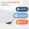 Daunendecke 200x200 cm, Ganzjahresecke, Übergangsdecke, Produktbild-Vorschau 3
