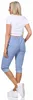 Caprihose Kurze Sommerhose mit Stretch 36 bis 48 Produktbild-Vorschau 8