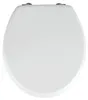 WENKO WC SITZ PRIMA weiß Toiletten Deckel Klo Brillen MDF Produktbild-Vorschau 1