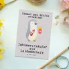 Mr. & Mrs. Panda Postkarte Imbissverkäufer Leidenschaft - Produktbild-Vorschau 2