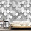 Vlies Fototapete - Silver Net 350x256 cm Muster Produktbild-Vorschau 2