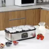 Joghurtbereiter 25W, Lcd-Display, 8 Gläser Mit Deckel, Produktbild-Vorschau 6