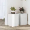 vidaXL Pflanzenständer 2 Stk. Weiß 20x20x30 cm Produktbild-Vorschau 2