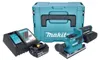 Makita DBO 382 RT1J Akku Schwingschleifer 18 V 93 x 185 mm Produktbild-Vorschau 2