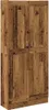 vidaXL Highboard old wood look 82,5x30,5x185 cm materiál na Náhled obrázku produktu 1