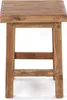 HOLZ HOCKER "MASSIV 48" | Mahagoni, 48x35cm (HxB) | Produktbild-Vorschau 2