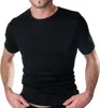 HERMKO 16800 Herren kurzarm Shirt Unterhemd mit 1/4-Arm aus Produktbild-Vorschau 2