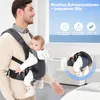 Babytrage mit Hüft- & Schultergurt – Bequemer Baby Hüftsitz Produktbild-Vorschau 4