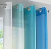 2er Pack Gardinen Vertikal Farbverlauf Druck Transparent Produktbild-Vorschau 5