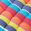 HOMESCAPES Pruhovaný polštář na 2sedací lavici ze 100% Náhled obrázku produktu 4