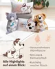 NICI Kuscheltier Wärmflasche Hund mit Ente 300ml 30cm - Produktbild-Vorschau 6