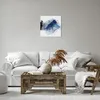 Bild auf Leinwand - Leinwandbild - Einteilig - Blau Schwarz Produktbild-Vorschau 6