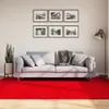 vidaXL Teppich HUARTE Kurzflor Weich und Waschbar Rot Produktbild-Vorschau 2