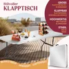 KESSER® Buffettisch Tisch klappbar Kunststoff 183x76 cm Produktbild-Vorschau 11