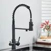 Küchenarmatur 3 Wege Wasserhahn Küche Wasserfilter Produktbild-Vorschau 3