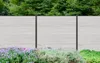 WPC Sichtschutzzaun Roma Line 3er Zaunfeld beige inkl. 4 x Produktbild-Vorschau 1