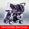 Housse de pluie pour poussettes jumelles - Couverture Voir les images du produit 4