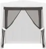 vidaXL Tenda per feste con 4 pareti laterali in rete 2 x 2 Anteprima dell’immagine prodotto 16