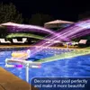 Verstellbarer Pool-Brunnen mit bunten LED-Lichtern Produktbild-Vorschau 9