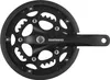 Shimano FC-RS200 Kurbelgarnitur 50x34 8-fach schwarz Produktbild-Vorschau 1