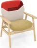 Fauteuil COSTWAY pour salon, fauteuil à oreilles avec Voir les images du produit 1