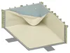 Piscina in legno AQUA 4.65 x 2.85 - H.1.24 m, sabbia, con Anteprima dell’immagine prodotto 2