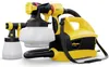 A yellow and black Wagner Flexio paint spray system with two spray guns and a hose is shown against a white background. Anteprima dell’immagine prodotto