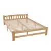 Massivholzbett, 140x200 cm, Doppelbett mit Lattenrost und Produktbild-Vorschau 1