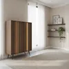Hoge kast/dressoir LUPO, 93 cm, eikenhout, Dunin, Productafbeelding-voorbeeld 3