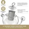 Teekanne Jumbo 2,0l mit Metall-Sieb Produktbild-Vorschau 3