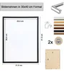 EKO Holz Bilderrahmen Foto Rahmen Holzrahmen Wanddeko Produktbild-Vorschau 6