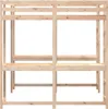 vidaXL Podkrovní postel s psacím stolem a žebříkem 160x200 Náhled obrázku produktu 4