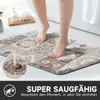 Badteppich Set 2 teilig Badematten Waschbar Badvorleger Produktbild-Vorschau 4