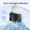 SONGMICS Eiswürfelbereiter tragbar, Eiswürfelmaschine mit Produktbild-Vorschau 8