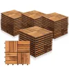 Faziango 44 Stück Holzfliesen 12-Latten 4 qm, 30x30cm Produktbild-Vorschau 1