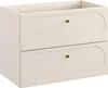 Badkamermeubel onder de wastafel, 80 cm breed, zandbeige Productafbeelding-voorbeeld 1