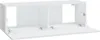 vidaXL Armoires murales TV 2 pcs. Blanc 100x30x30 cm Bois Voir les images du produit 7