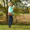 Damen Tasche Canvas Umhängetasche Schultertasche Crossover Produktbild-Vorschau 7