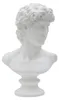 Escultura de cabeza, resina, 21,5 x 14,5 x 34 cm, color Vista previa de la imagen del producto 1