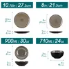 Stolní servis pro 4 osoby, 16dílný porcelánový jídelní Náhled obrázku produktu 2