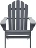 vidaXL Sedia da giardino Legno Grigio Anteprima dell’immagine prodotto 13