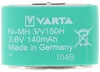 Varta 3/V150H oplaadbare knoopcelbatterij, NiMH Productafbeelding-voorbeeld 3