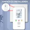 4in1 Gasmelder CO Melder Temperatur Luftfeuchtigkeit LCD Produktbild-Vorschau 3